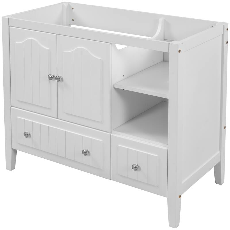 36" Bathroom Vanity with Solid Wood Frame