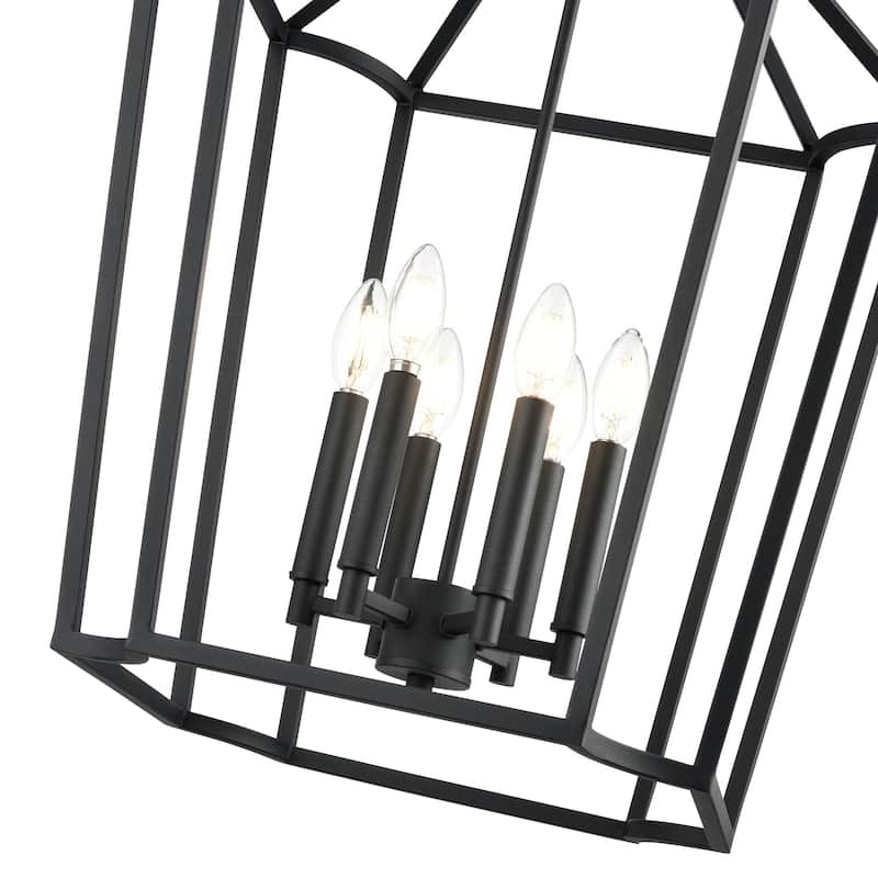 Millennium Lighting 91806 Hylena 6 Light 19" Wide Pendant