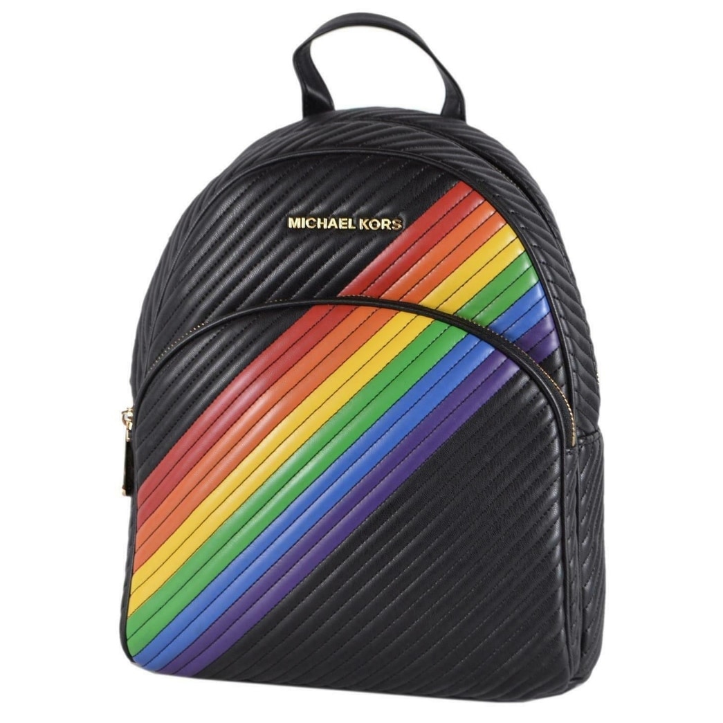 rainbow michael kors backpack