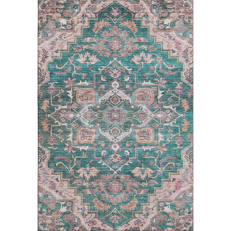 Premium Washable Super Soft Traditional Heriz Mayfield Rug