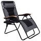 preview thumbnail 2 of 83, Oversize XL Padded Zero Gravity Lounge Chair Wider Armrest Adjustable Recliner with Cup Holder