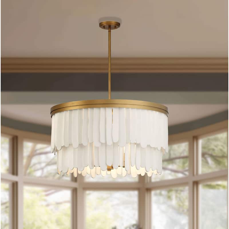 Minka Lavery 2079 Briscade 9 Light 28" Wide Multi Light Pendant