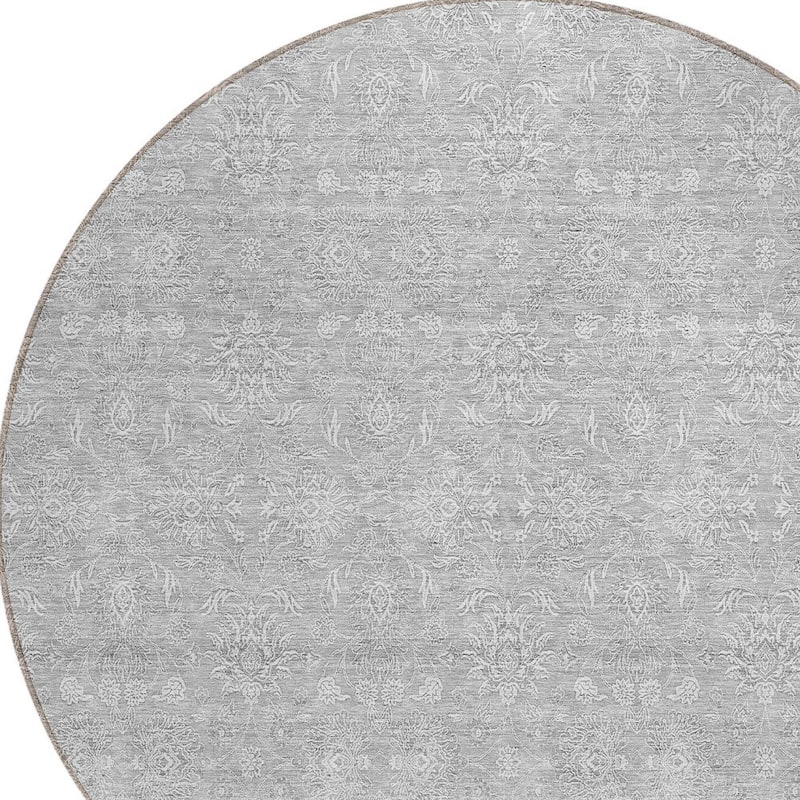 HomeRoots Floral Transitional Rectangle Outdoor Rug