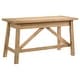 preview thumbnail 8 of 13, Fabian 54-inch 2-drawer Computer Writing Desk Distressed Light Brown