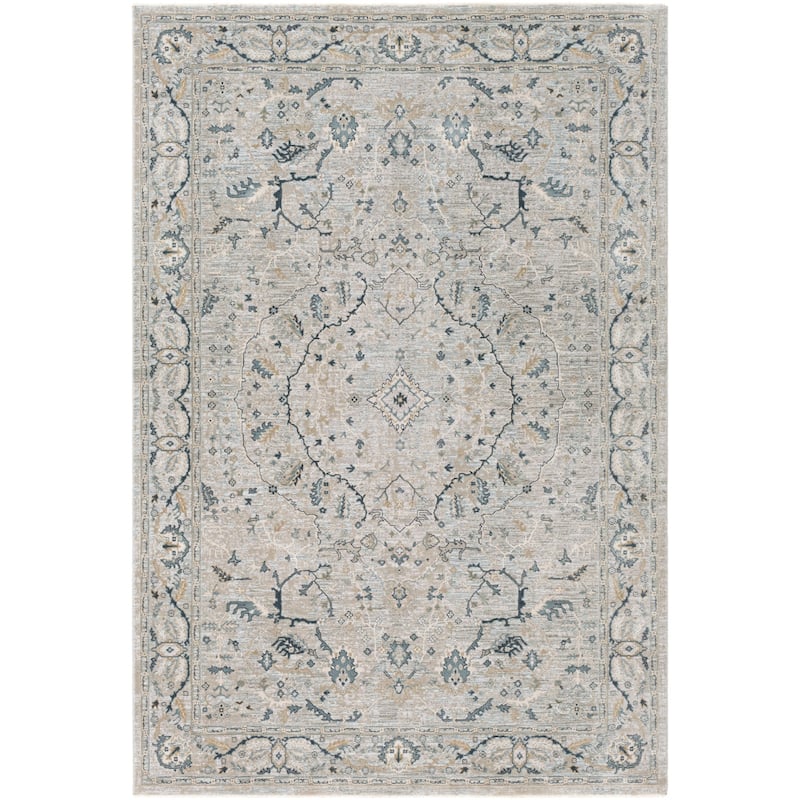 Livabliss Casual Brunswick Medallion Area Rug