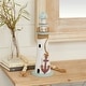 preview thumbnail 1 of 5, White Wood Light House Decorative Sculpture - 6 x 6 x 15