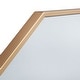preview thumbnail 12 of 11, SAFAVIEH Kyna 36-inch Decagon Mirror - 36" W x 0.8" D x 36" H