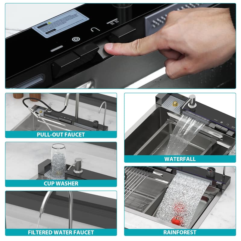 30" Drop-In 16 Gauge Single Bowl Stainless Steel Kitchen Sink - 30'' x 19'' x 9''