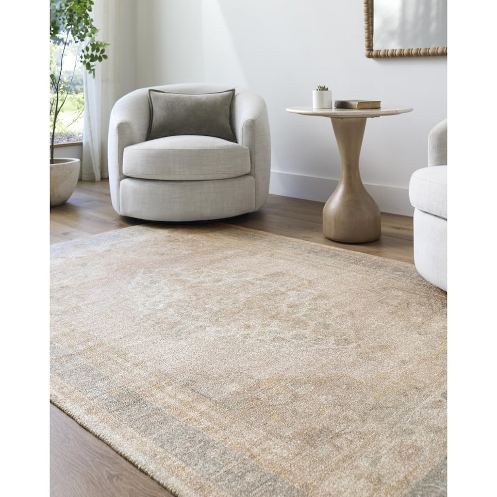 Livabliss x Galey Alix Luciana I Traditional Medallion Area Rug