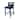 Set of 2 Fabric High Barstool Counter Dining Chair with Nailhead Back