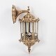 preview thumbnail 5 of 5, Wall Light Aluminum Glass Lantern Outdoor Garden Lamp - 6.1''