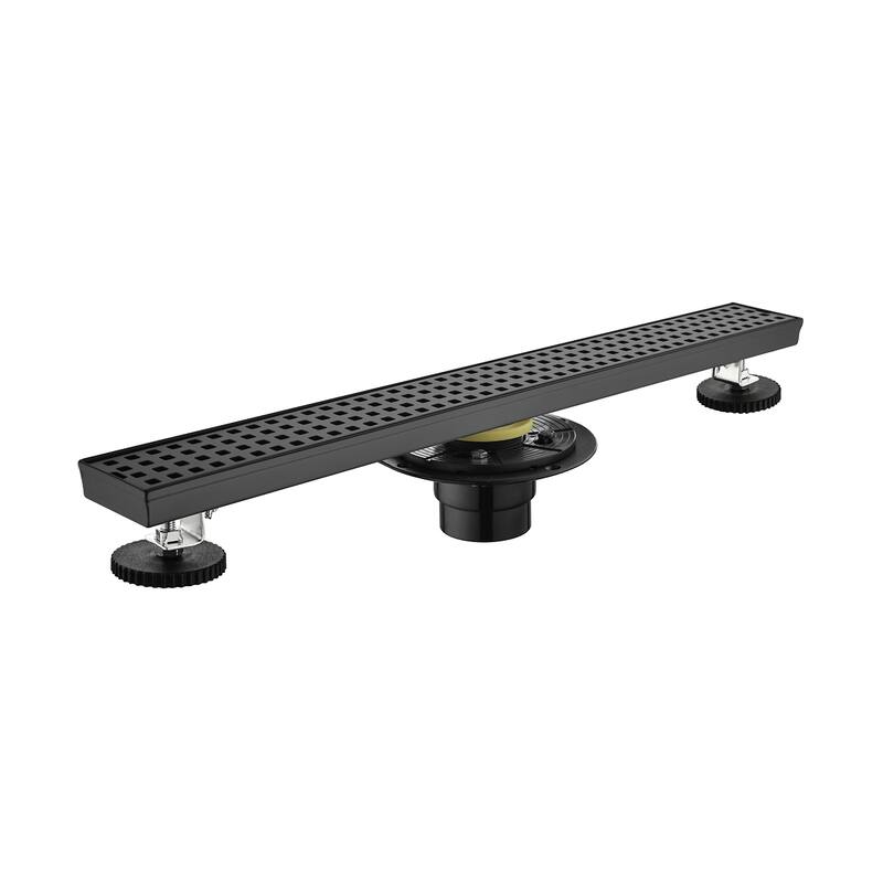 Topcraft Stainless Steel Grid Linear Floor Drain - 24 Inches