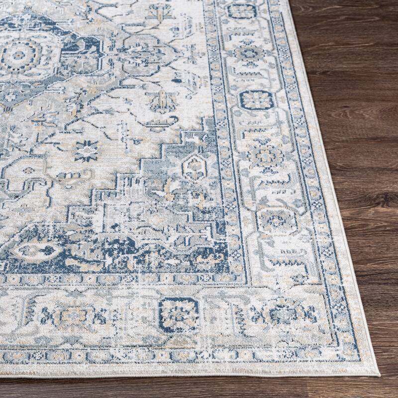 Livabliss Jolie Transitional Medallion Area Rug