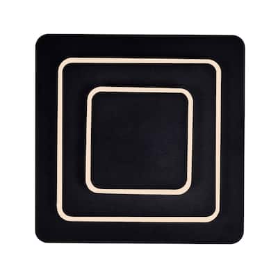 Private I LED Sconce With Matte Black Finish - Matte Black