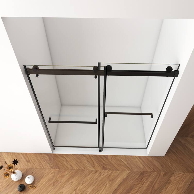 Topcraft 56"-60"W x 70"H Frameless Shower Door - 60*70