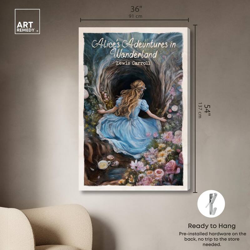 Alice Classic Canvas by Art Remedy, Gallery Wrapped