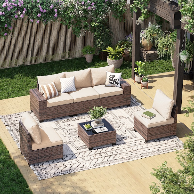 Patio Furniture Set , Outdoor Sectional Sofa Set