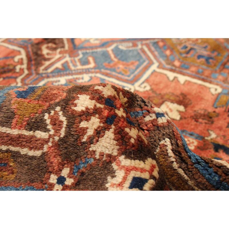 ECARPETGALLERY Hand-knotted Sarabi Dark Copper Wool Rug - 6'6 x 8'10