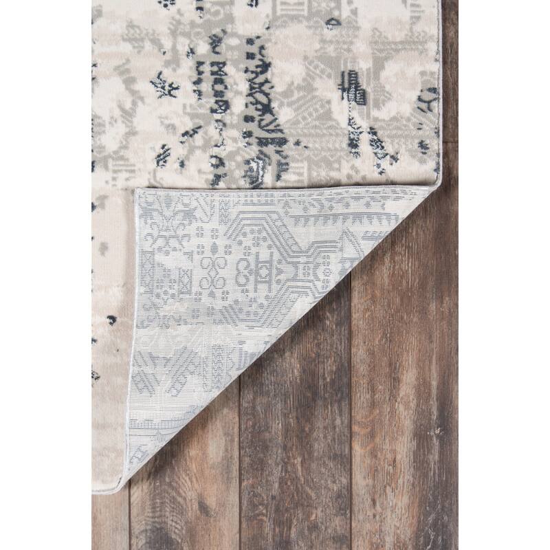 Momeni Genevieve Transitional Abstract Geometric Polyester Area Rug