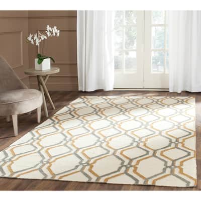 SAFAVIEH Handmade Flatweave Dhurries Phillipa Modern Wool Rug