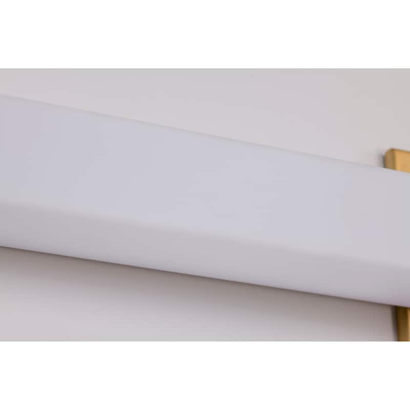 Brightwyn 24 Inch LED Vanity Brushed Brass Finish - Brushed Brass