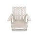 preview thumbnail 63 of 172, Shoreline Fully Assembled All-Weather HDPE Outdoor Folding Modern Adirondack Chair