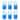 Abode Homewares Oceanic Ombre Jumbo, 23 oz. Set of 6