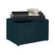 preview thumbnail 18 of 41, Porch & Den Claiborne Storage Ottoman with Reversible Tray
