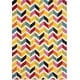 preview thumbnail 4 of 11, SAFAVIEH Kids Veniamina Chevron Shag Area Rug