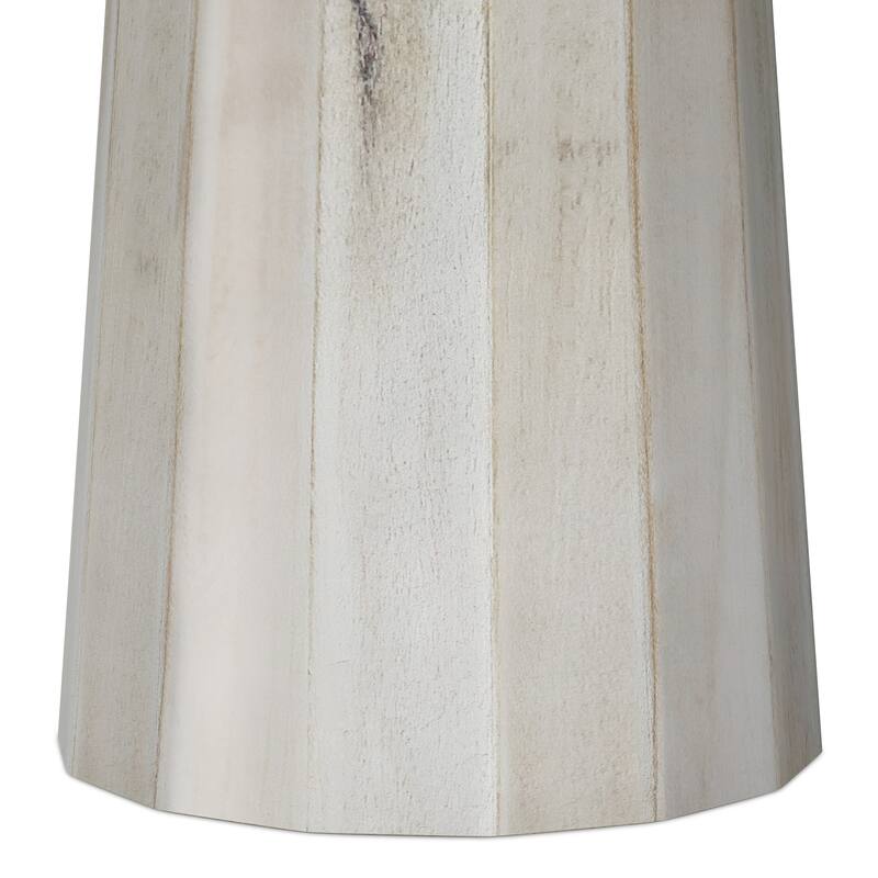 WYNDENHALL Kimball SOLID WOOD 13 inch Wide Round Contemporary Wooden Accent Table