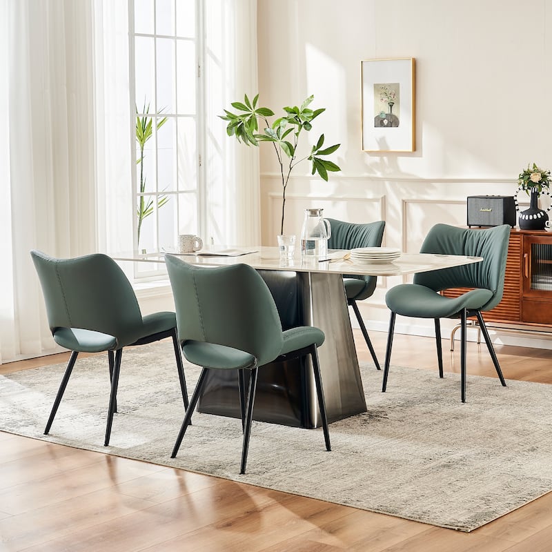 Modern Dining Kitchen Chairs Set of 2 Loads up to 300lbs