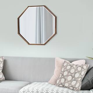 Allan Andrews Bastian Octagon Wall and Accent Mirror - 28H x 28W x 1D