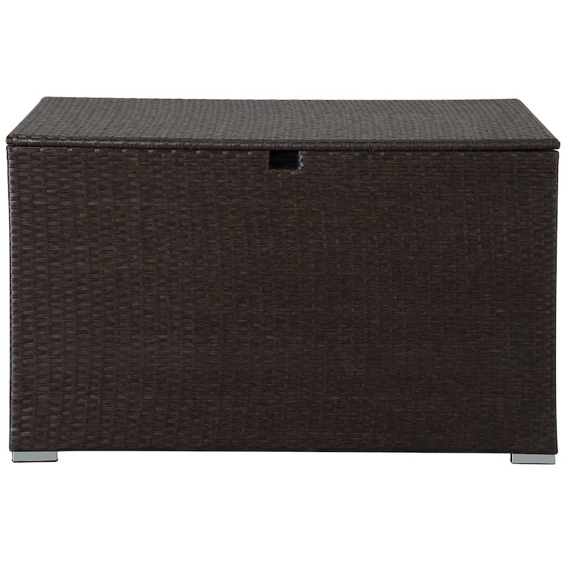 120 Gallon Resin Large Outdoor Indoor Patio Storage Box