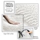 preview thumbnail 8 of 197, Hearth & Harbor Non-Slip Super Plush Chenille Bathroom Rugs