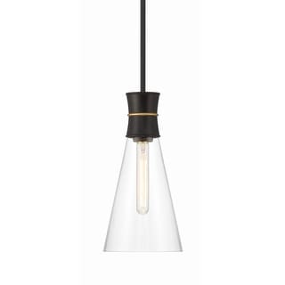 Crystorama Lighting Group QUN-1500 Quinn 7" Wide LED Mini Pendant