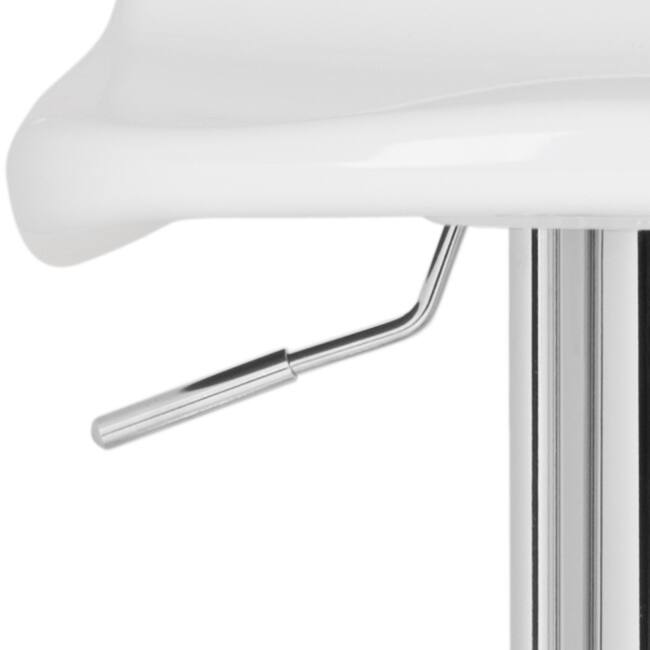 SAFAVIEH Erica White Adjustable 24-32-inch Bar Stool - 15.2" x 16.3" x 25.6" - 15Wx16Dx34H
