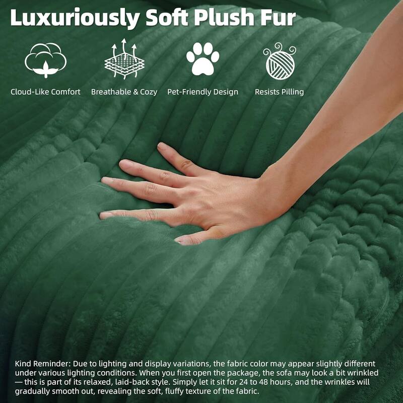 Rossetta Corduroy Upholstered Modern Oversized Chaise Lounge Chair