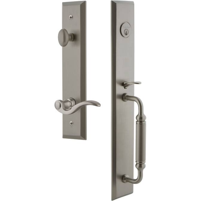 Grandeur Fifth Avenue Solid Brass Rose Right Handed Dummy "C" Grip