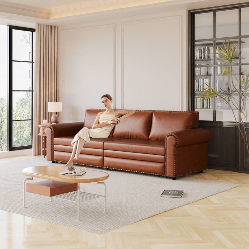 Luxury Sleeper Sofa Bed with Soft Cushion - Ultimate Comfort for Your Home
