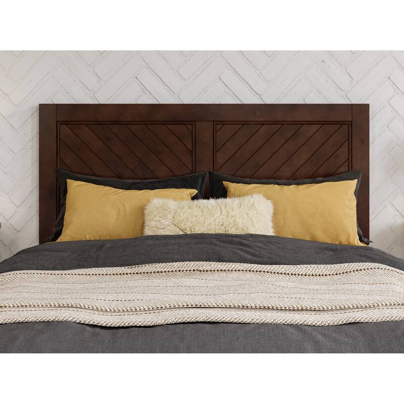 AFI Canyon Wood Headboard with Attachable Charger