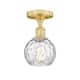 Option Clear Water Glass / Satin Gold