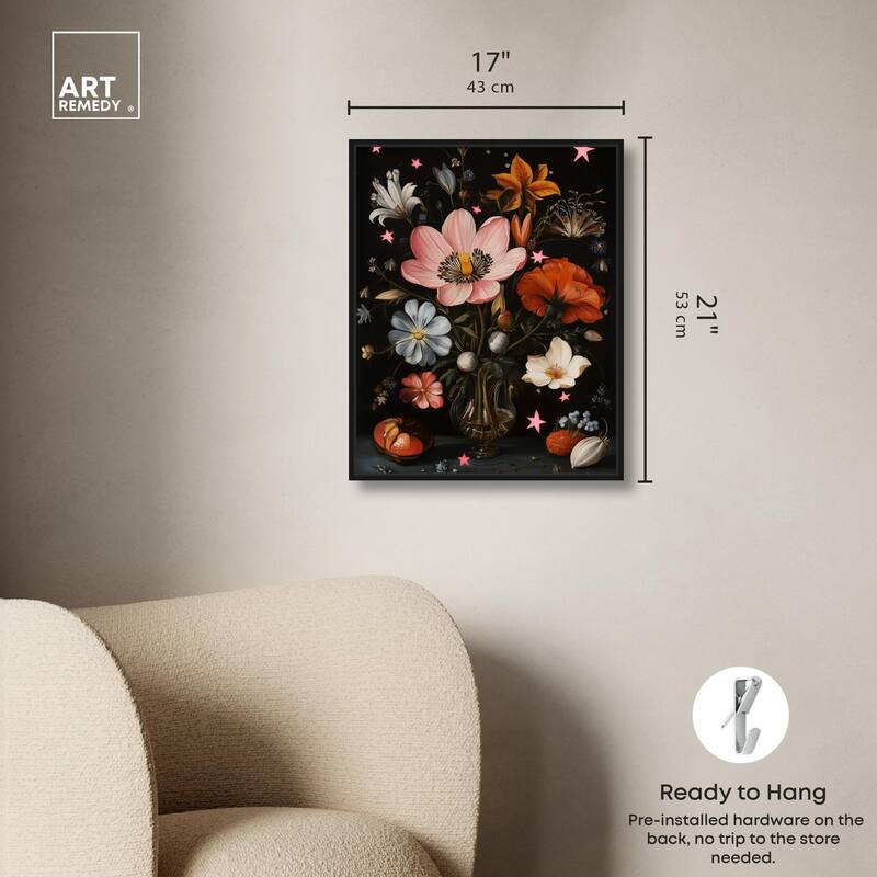 TANY's Floral Universe II Canvas by Art Remedy