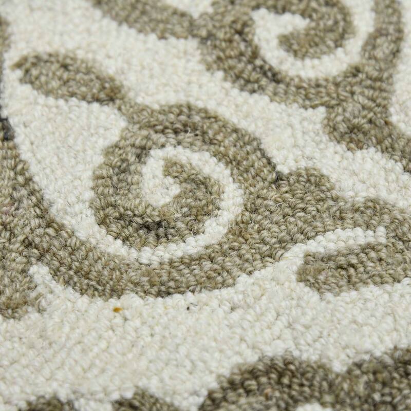 Collingwood Jona Ivory Hand-Tufted Wool Area Rug
