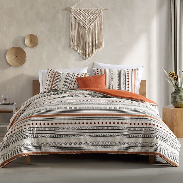 Modern Threads Layne 4-Piece Printed Comforter Set - Queen