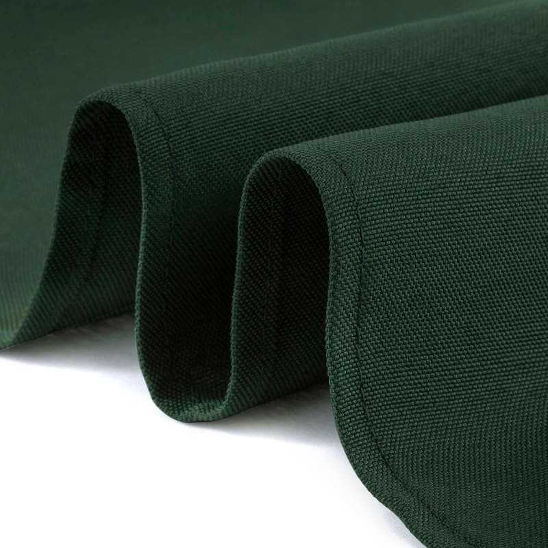 70 x 70in 10pk Square Tablecloth Hunter Green