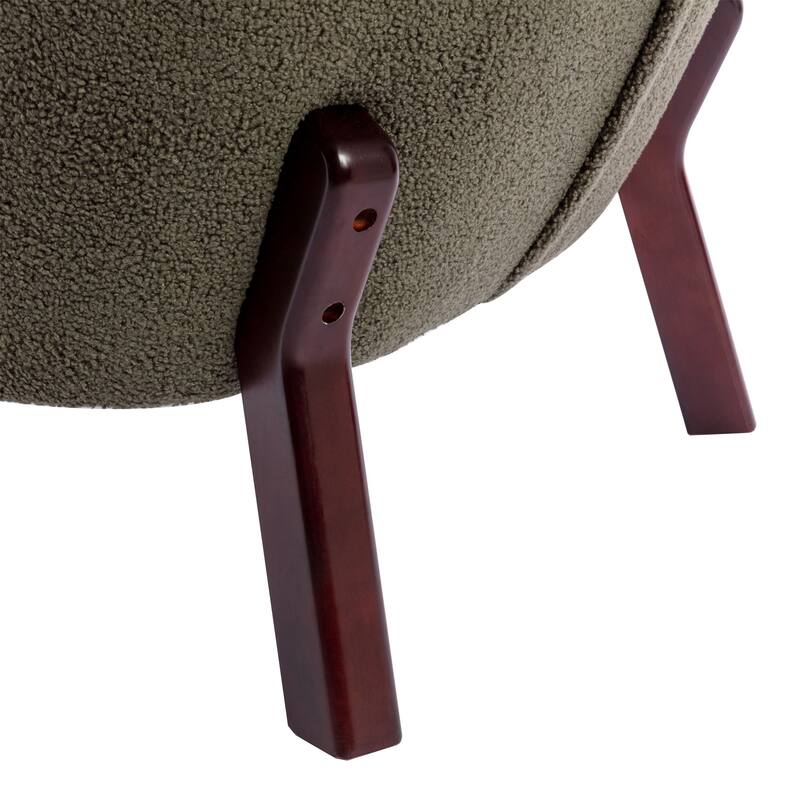 Merax Accent Chair, Upholstered Armless Chair