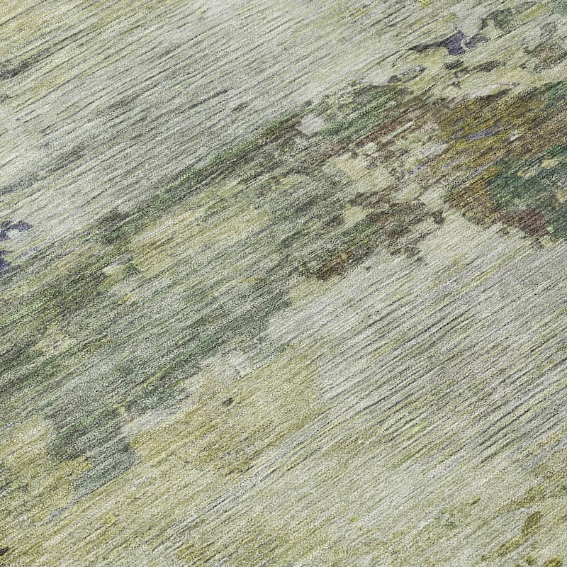 HomeRoots Abstract Transitional Rectangle Outdoor Rug - 10' X 14'