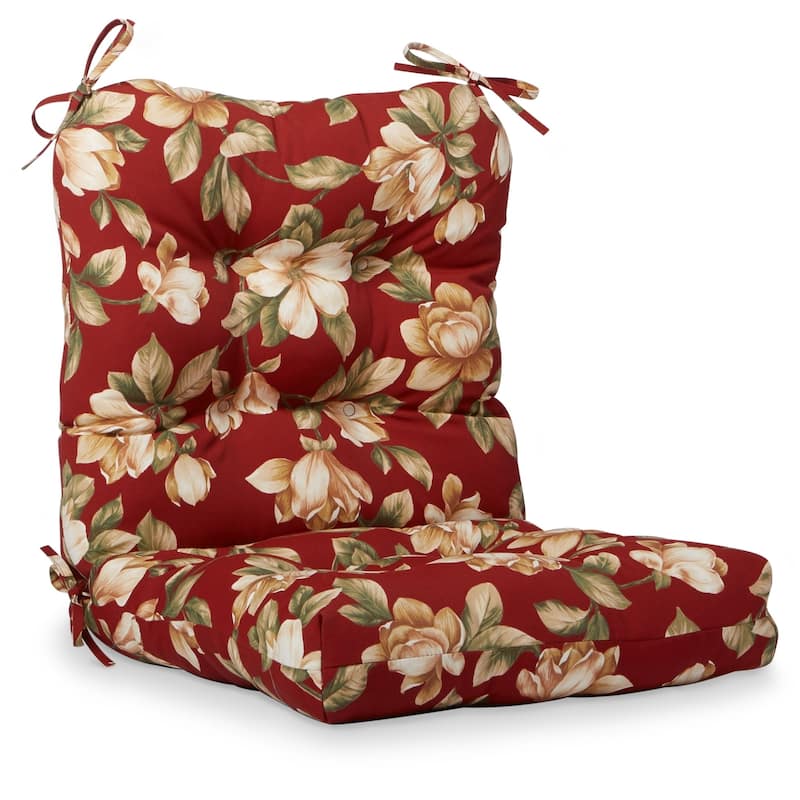 21-inch x 42-inch Outdoor Seat/Back Chair Cushion (Cushion Only)