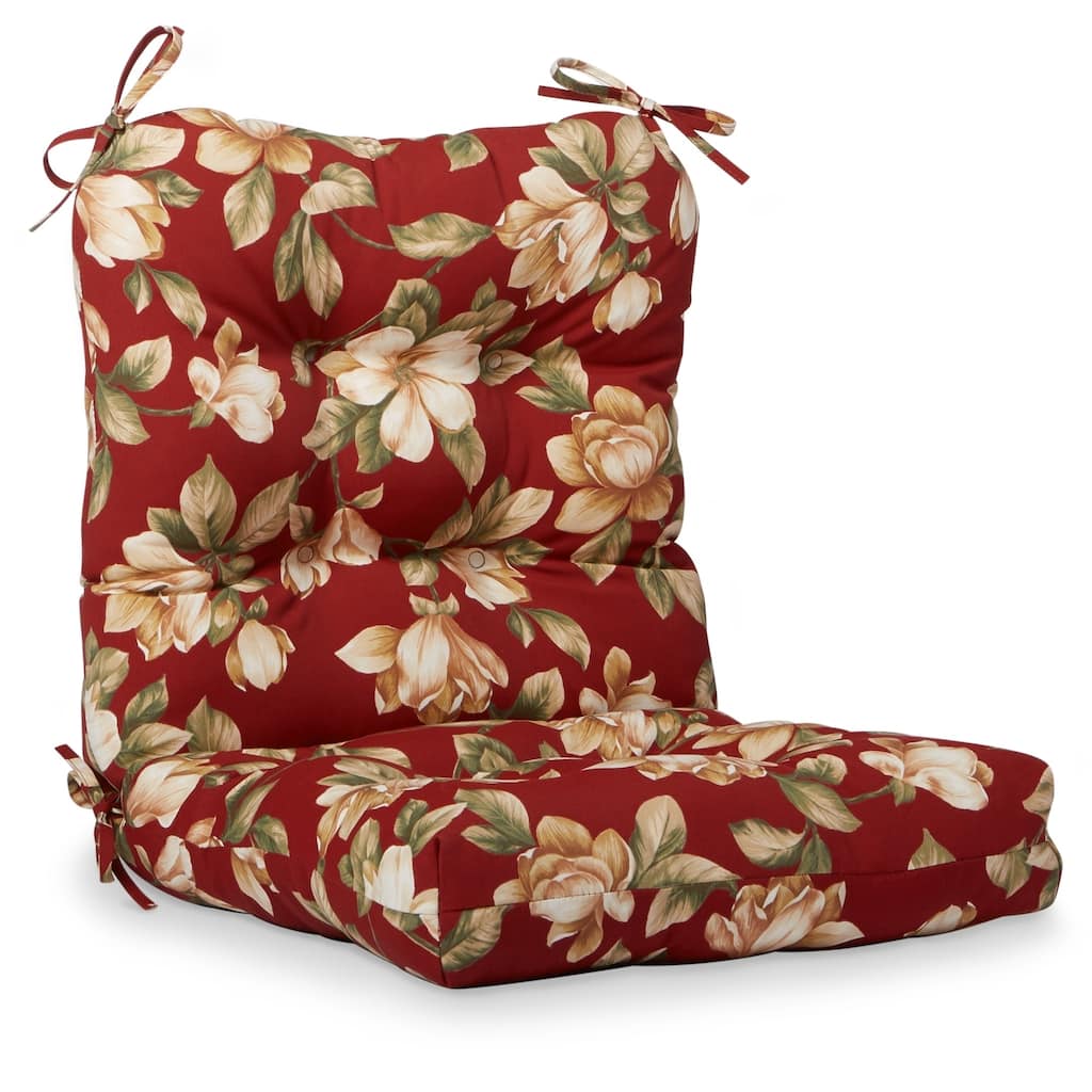 21-inch x 42-inch Outdoor Seat/Back Chair Cushion (Cushion Only)