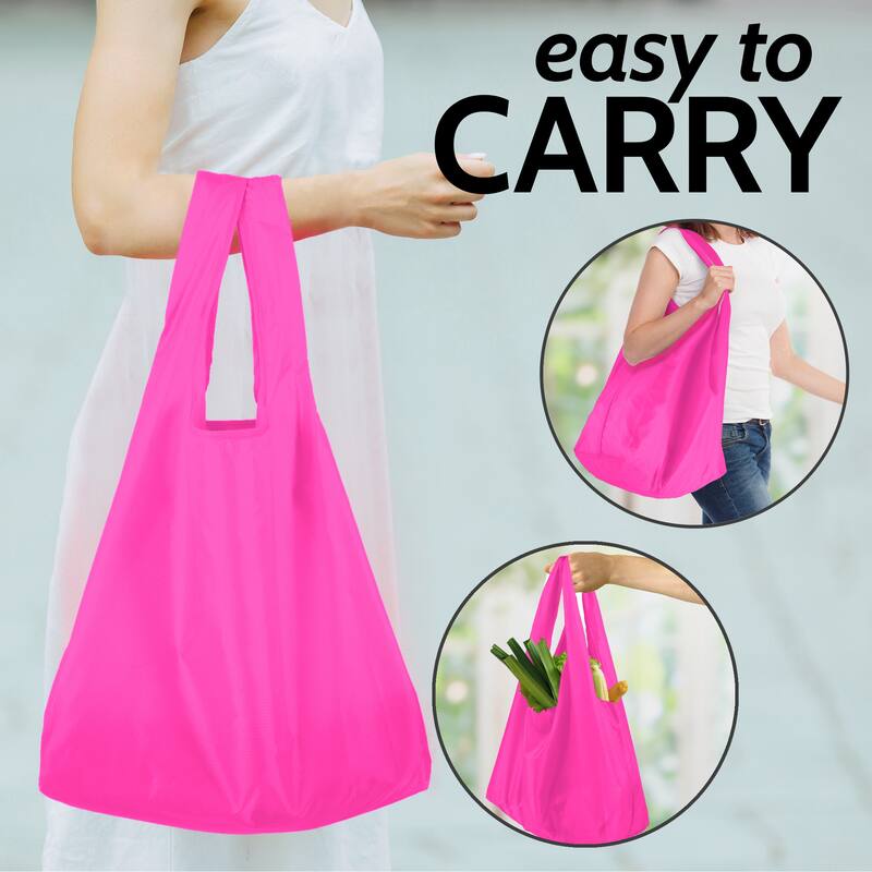 Zulay Kitchen 5 Pack 50 Pound Reusable Grocery Bags